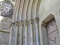 Carcassonne, Basilique St-Nazaire & St-Celse, Chapiteaux du Portail (1)